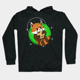 Red Panda in Space Hoodie